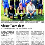 2011-07-05 SWP - Allstar Team siegt (Dorfpokal 2011) 2011-07-05 SWP - Allstar Team siegt (Dorfpokal 2011)