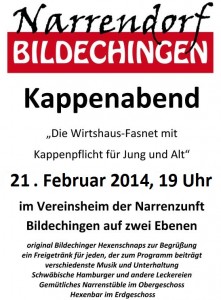 Kappenabend 2014